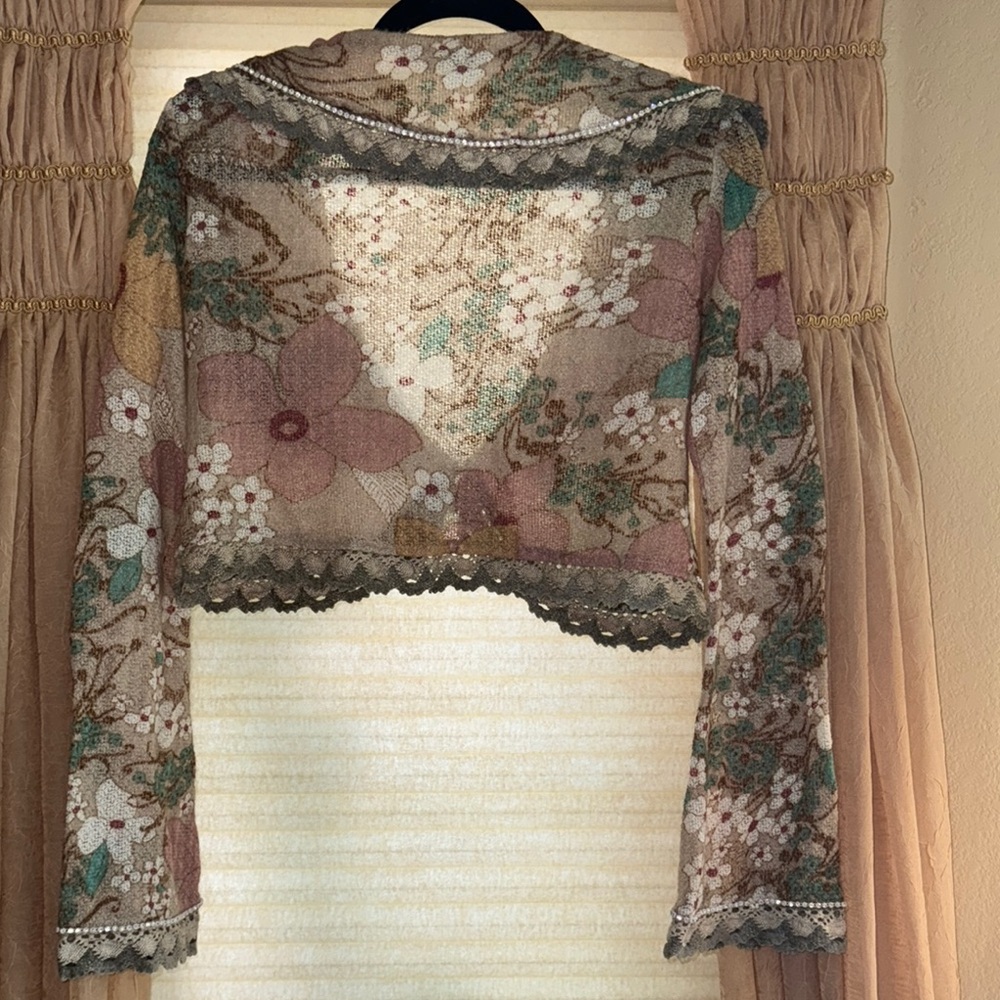 Anthropologie Hazel Cropped Cardigan - Picture 6 of 7